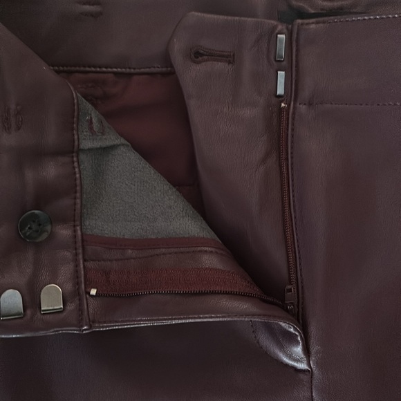 Ann Taylor faux leather pants - Picture 13 of 15